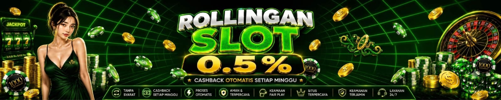 Rollingan Slot Mingguan 